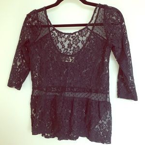 lace shirt